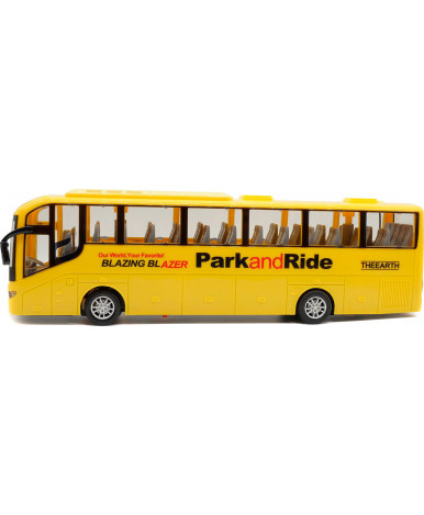 Автобус на радиоуправлении HK Industries Bus-G жёлтый (в коробке)