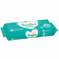Салфетки влажные Pampers Sensitive Quadro 52шт