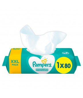 Салфетки влажные Pampers Sensitive 80шт