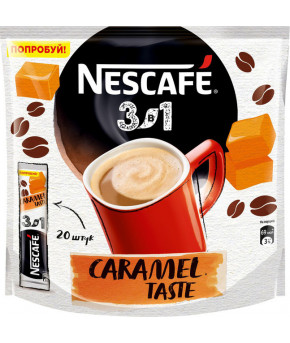Кофе Nescafe 3 в 1 Caramel 14.5г