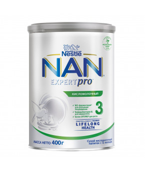 Смесь Nestle NAN 3 кисломолочный 400г