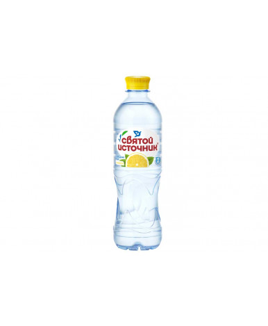 Вода Святой источник со вкусом лимона 0,5л 