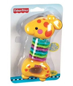 Погремушка Fisher-Price Mattel Toys Жираф (на блистере) 3+