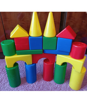 Развивающие кубики Десятое королевство Теремок 21шт