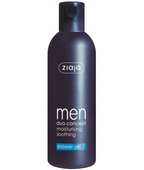 Гель для душа Ziaja Men успокаивающий и увлажняющий 300мл