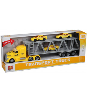 Автомобиль-автовоз Transport Truck на батарейках (в коробке)