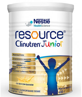 Смесь Nestle Clinutren Resource Junior 400г
