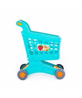 Тележка для маркета Полесье Натали бирюзовая