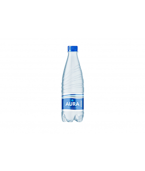 Вода Aura питьевая газированная 0,5л