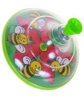 Юла развивающая Пчёлка прозрачная