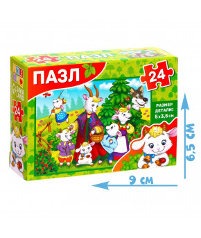 Настольная игра Пазл Детские сказки №1 24эл