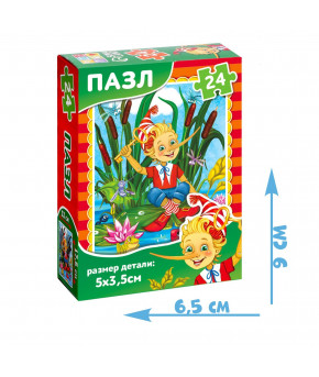 Настольная игра Пазл Детские сказки №6 24эл
