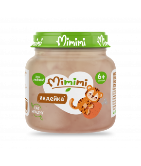 Пюре MiMiMi индейка 80г