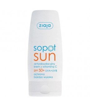Крем Ziaja baby Sun antioxidant face cream with vitamin C SPF 50+ 50мл