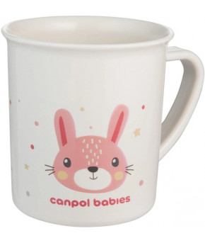 Чашка пластиковая Canpol babies Cute Animals Розовый 170мл 12+