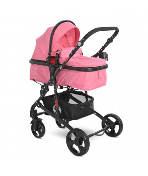 Модульная коляска 2 в 1 Lorelli Alba Classic Candy Pink
