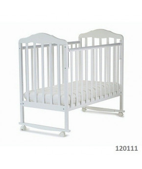 Кровать детская СКВ Берёзка 120111 белый