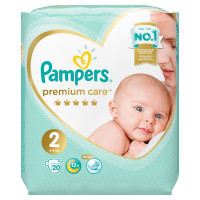 Подгузники Pampers Premium Care 2 (4-8кг) 20шт