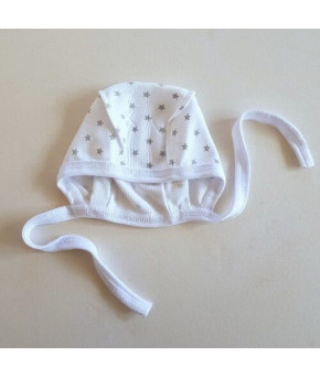 Чепчик Sofi на завязках Звезды р-р 36-56