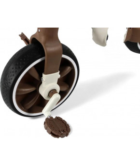 Велосипед-беговел RiverToys HealthyBaby-318 2 в 1 Brown