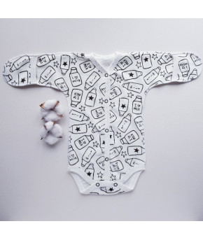 Боди Sofi Milk футер р-р 56 