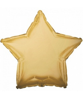 Шар "Звезда" Античное золото, 18х46см