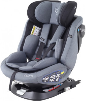 Автокресло Rant Nitro Isofix Grey/Black (0-36кг)