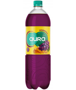 Напиток AURA с соком Виноград и манго 1,0л
