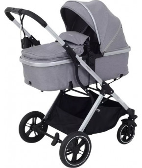 Модульная коляска 3 в 1 MOWbaby Jasper Silver Grey