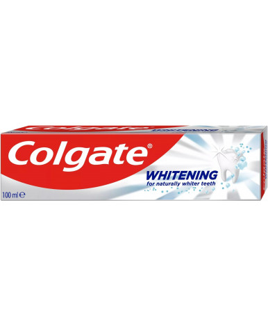 Зубная паста Colgate Whitening отбеливающая 100мл
