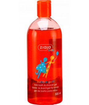 Гель-пенка для душа Ziaja kids Bath&Shower gel Bubble Gum 500мл