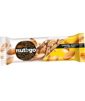 Батончик ореховый Nut&Go миндальный 34г