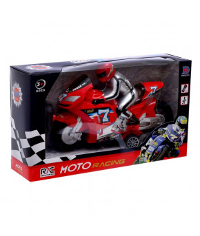 Мотоцикл на радиоуправлении Moto SportBike Red (в коробке)