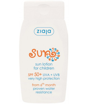 Солнцезащитный крем Ziaja baby Sun Spf 50+ 125мл, 6+