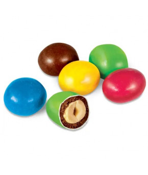 Драже шоколадные Yota Арахис в цветной глазури 500г