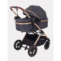 Модульная коляска 2 в 1 Rant Pulsar Gold Pro Grey