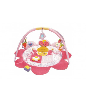 Коврик Baby mix Зайка развивающий розовый