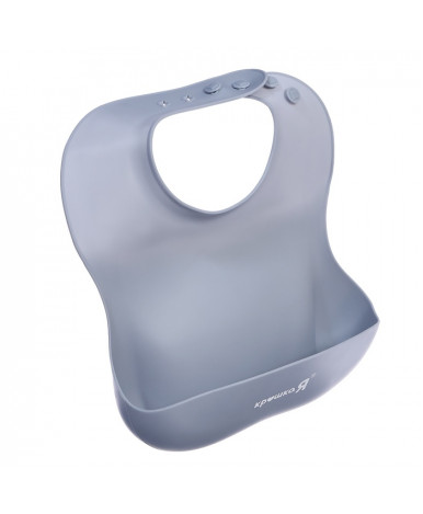 Набор для кормления Крошка Я силиконовый серый 3шт Набор для кормления Крошка Я силиконовый серый 3шт