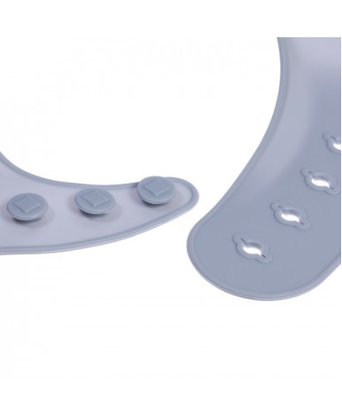 Набор для кормления Крошка Я силиконовый серый 3шт Набор для кормления Крошка Я силиконовый серый 3шт