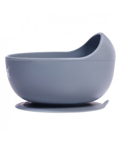 Набор для кормления Крошка Я силиконовый серый 3шт Набор для кормления Крошка Я силиконовый серый 3шт