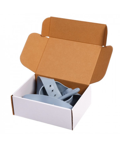 Набор для кормления Крошка Я силиконовый серый 3шт Набор для кормления Крошка Я силиконовый серый 3шт