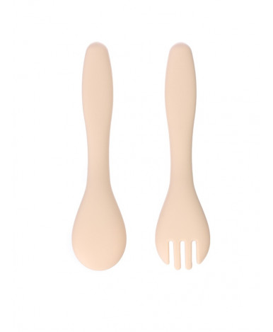 Набор для кормления Крошка Я Premium силиконовый бежевый 7шт Набор для кормления Крошка Я Premium силиконовый бежевый 7шт