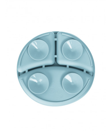 Набор для кормления Крошка Я Premium силиконовый голубой 7шт Набор для кормления Крошка Я Premium силиконовый голубой 7шт