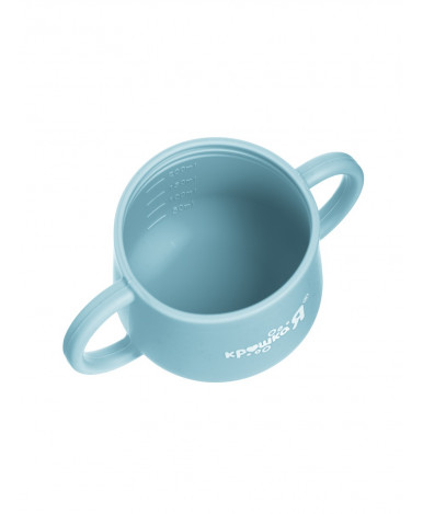 Набор для кормления Крошка Я Premium силиконовый голубой 7шт Набор для кормления Крошка Я Premium силиконовый голубой 7шт