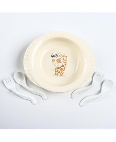 Набор для кормления Полимербыт цвет микс 3пр Набор для кормления Полимербыт цвет микс 3пр