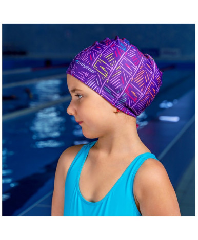 Шапочка для плавания детская Onlytop Line нейлон Шапочка для плавания детская Onlytop Line нейлон