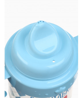 Поильник Mum&Baby с твёрдым носиком Джентельмен с ручками 150мл 6+