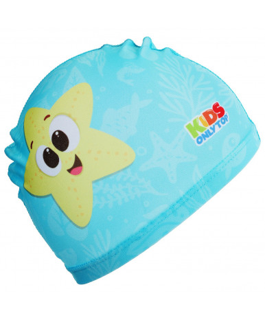 Шапочка для плавания детская Onlytop Веселое купание нейлон Шапочка для плавания детская Onlytop Веселое купание нейлон