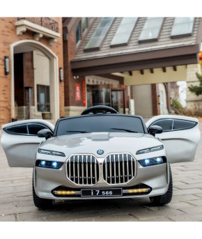 Электромобиль Sundays BMW i7 LS-566 12V с пультом д/у Black