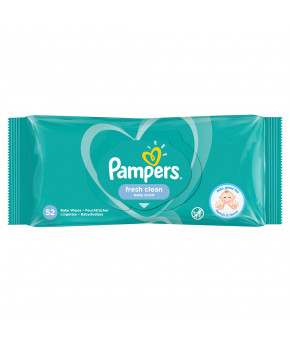 Салфетки влажные Pampers Baby Fresh Clean 52шт